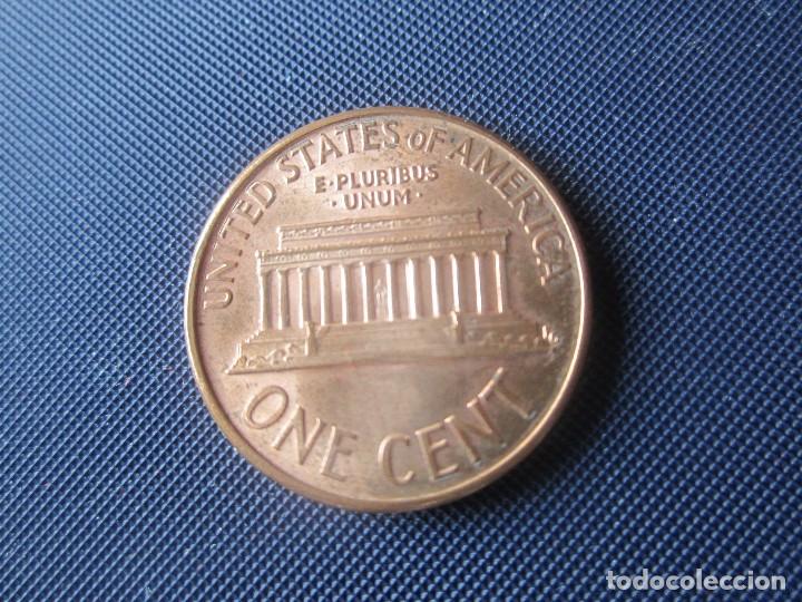 Monedas antiguas de Am&eacute;rica: Usa. 1 centimo 1990 D - Foto 2