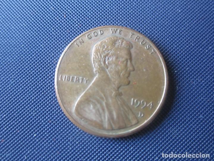 Monedas antiguas de Am&eacute;rica: Usa. 1 centimo 1994 D - Foto 1