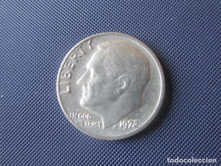 Monedas antiguas de Am&eacute;rica: Usa. 1 dime. 1972 - Foto 1