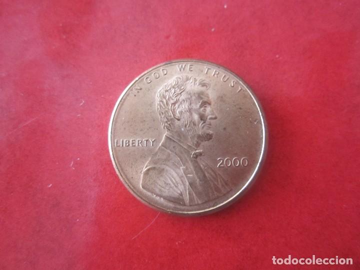 Monedas antiguas de Am&eacute;rica: Usa. 1 c&eacute;ntimo 2000 - Foto 1