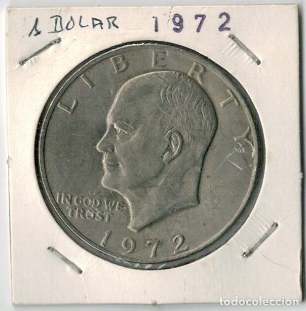 Monedas antiguas de Am&eacute;rica: USA - 1 D&Oacute;LAR - 1972 - Foto 1