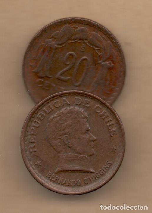 Monedas antiguas de Am&eacute;rica: CHILE - 20 Centavos - Foto 1
