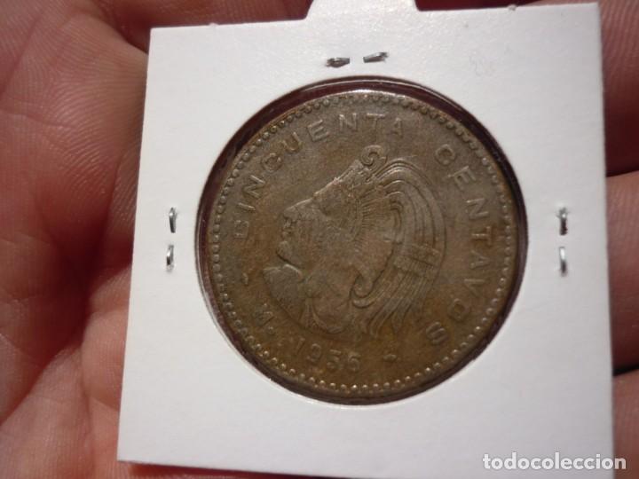 Monedas antiguas de Am&eacute;rica: MEXICO, 50 CENTAVOS 1956 - Foto 1
