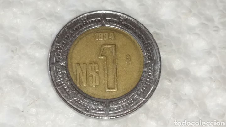 Monedas antiguas de Am&eacute;rica: M&Eacute;XICO 1 PESO 1994 - Foto 1