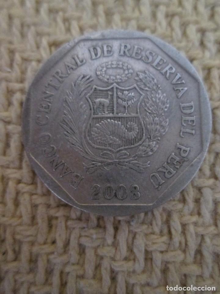 Monedas antiguas de Am&eacute;rica: PER&Uacute; 1 NUEVO SOL 2008 - Foto 1