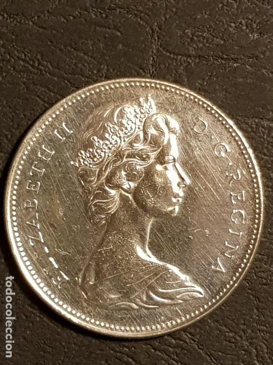Monedas antiguas de Am&eacute;rica: Canada. 1 d&oacute;lar. 1965. - Foto 1
