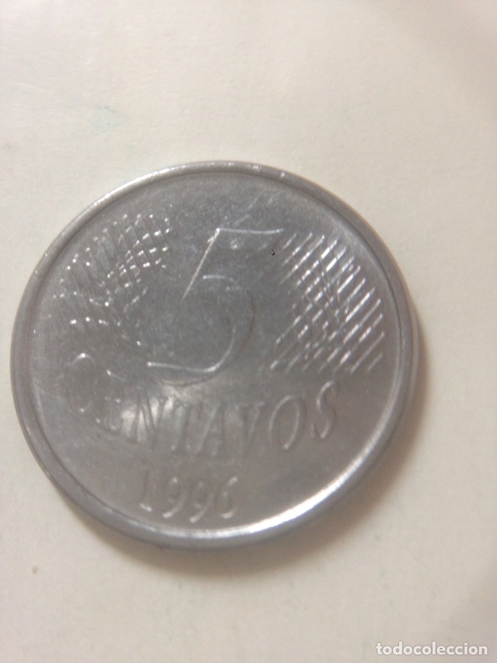 Monedas antiguas de Am&eacute;rica: 5 CENTAVOS 1996 BRASIL - Foto 1