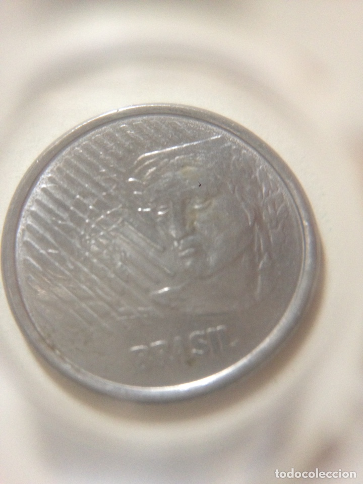 Monedas antiguas de Am&eacute;rica: Moneda de Brasil 50 centavos de 1994 - Foto 2