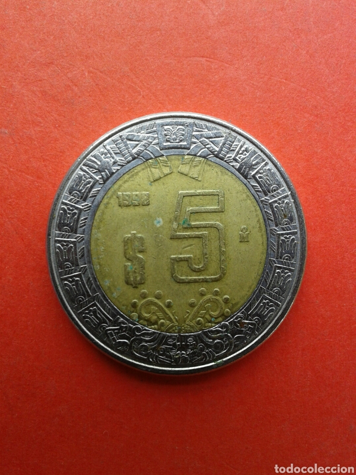 Monedas antiguas de Am&eacute;rica: MONEDA DE MEXICO - Foto 2