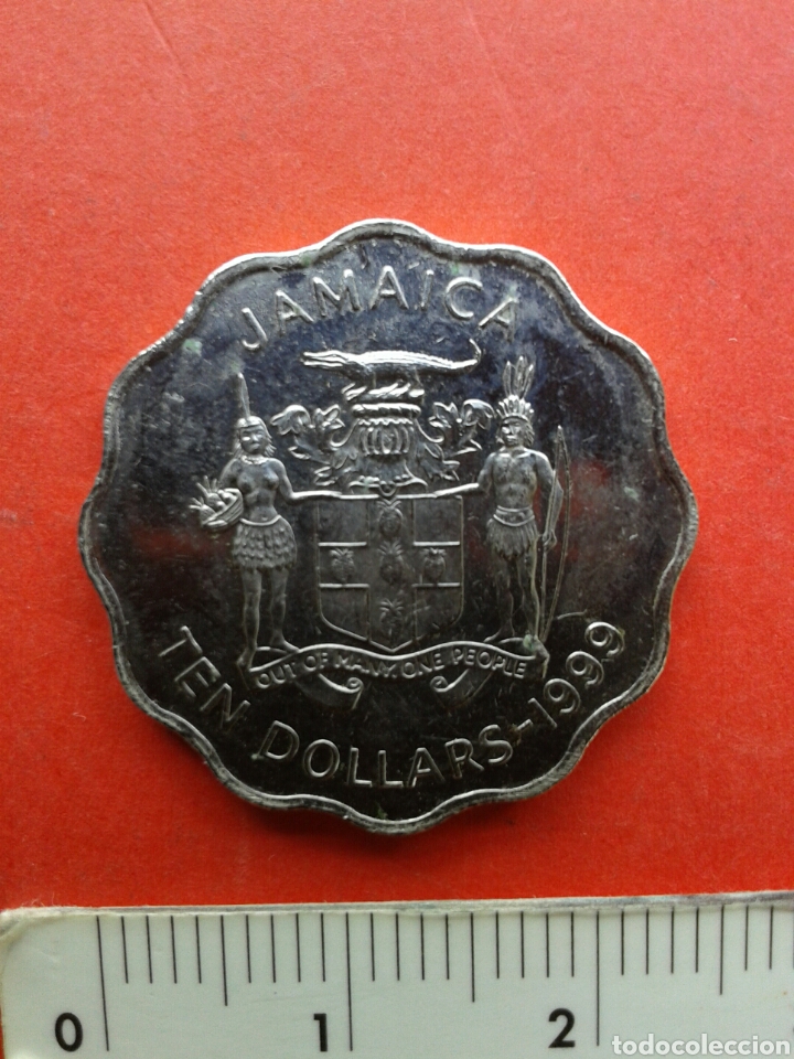 Monedas antiguas de Am&eacute;rica: MONEDA DE JAMAICA 1999 - Foto 1