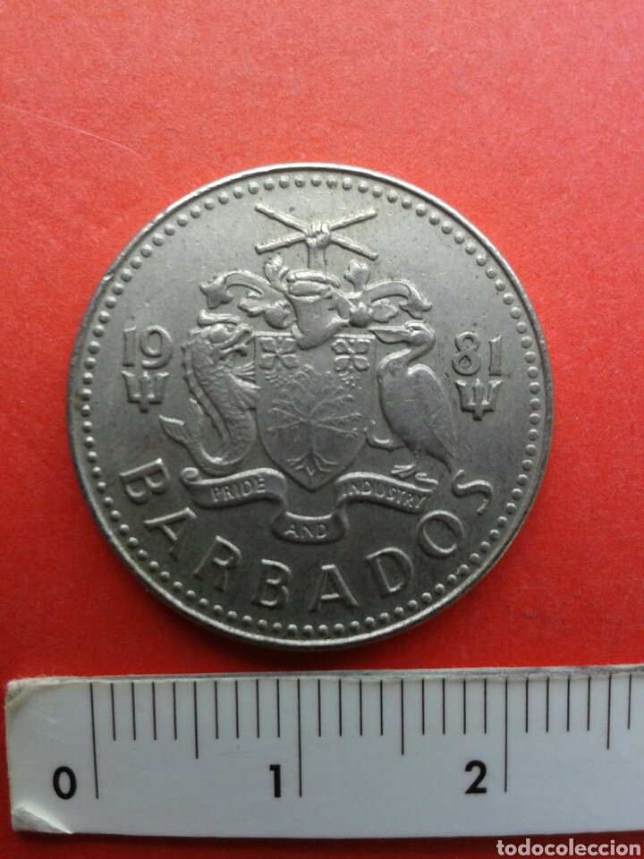 Monedas antiguas de Am&eacute;rica: MONEDA BARBADOS 1981 - Foto 1