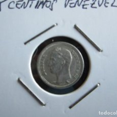 Monedas antiguas de América: MONEDA DE VENEZUELA DE 25 CÉNTIMOS DE PLATA DE VENEZUELA. Lote 146702014