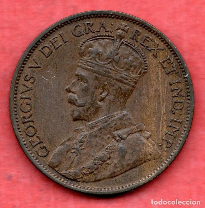 Monedas antiguas de Am&eacute;rica: CANAD&Aacute; - 1 CENTAVOS, 1912 - Foto 1