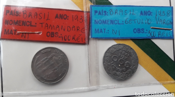 Monedas antiguas de Am&eacute;rica: Colecci&oacute;n 17 Monedas Brasil - Foto 4