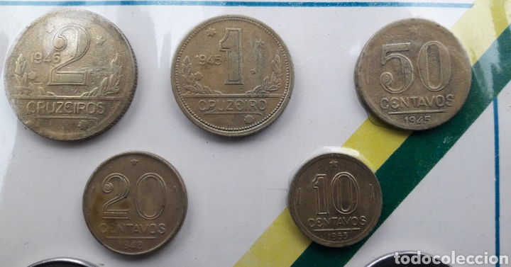 Monedas antiguas de Am&eacute;rica: Colecci&oacute;n 17 Monedas Brasil - Foto 5