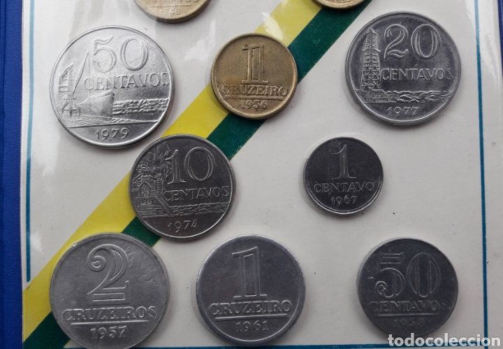 Monedas antiguas de Am&eacute;rica: Colecci&oacute;n 17 Monedas Brasil - Foto 6