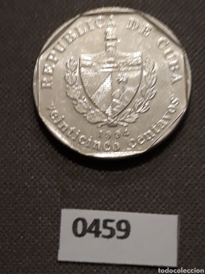 Monedas antiguas de Am&eacute;rica: Cuba 25 centavos 1994 - Foto 1