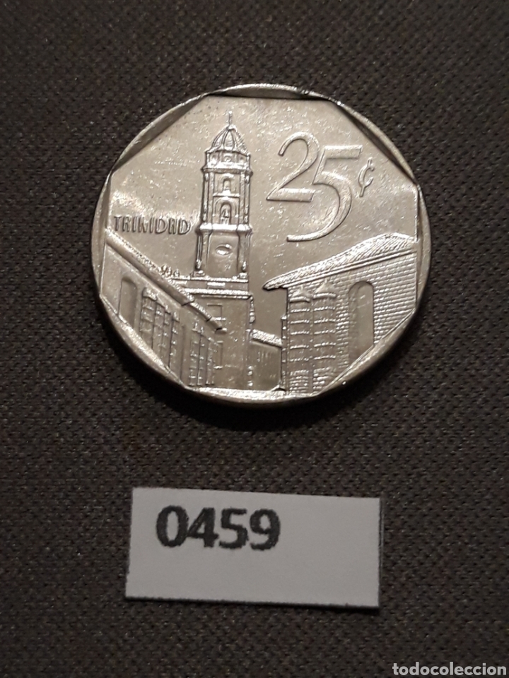 Monedas antiguas de Am&eacute;rica: Cuba 25 centavos 1994 - Foto 2