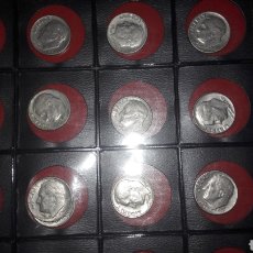 Monedas antiguas de América: USA LOTE UN DIME 17 NUMISMÁTICA COLISEVM. Lote 149290820