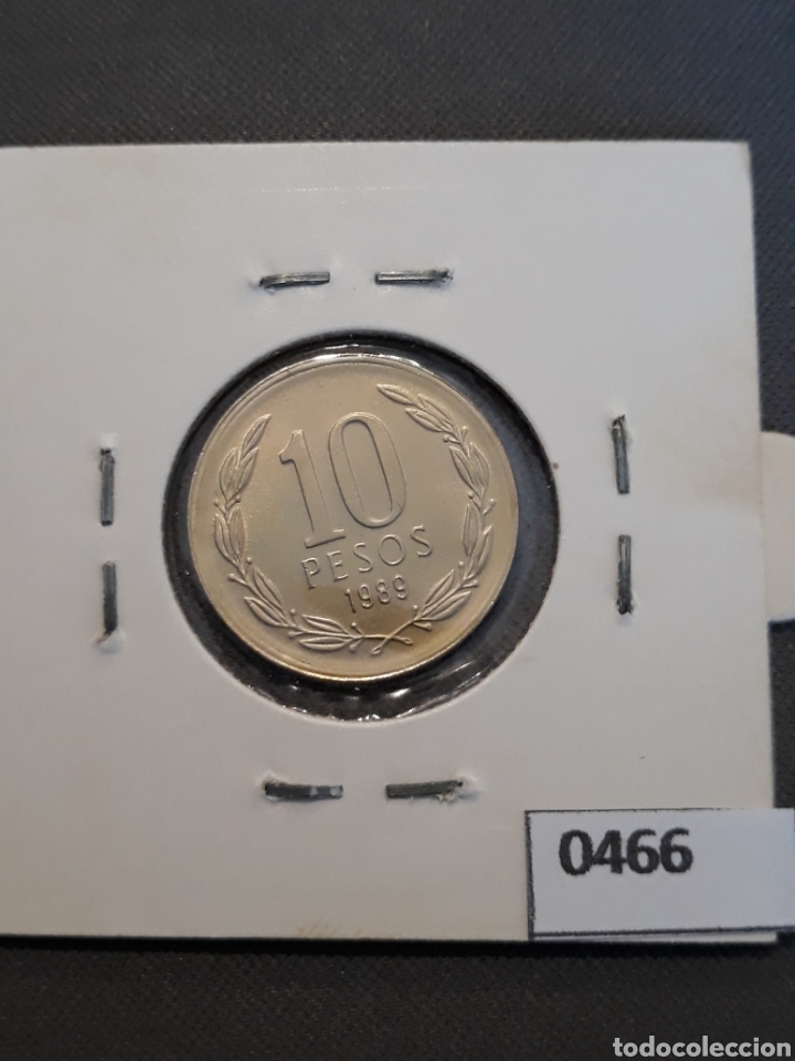 Monedas antiguas de Am&eacute;rica: Chile 10 pesos 1989 - Foto 2