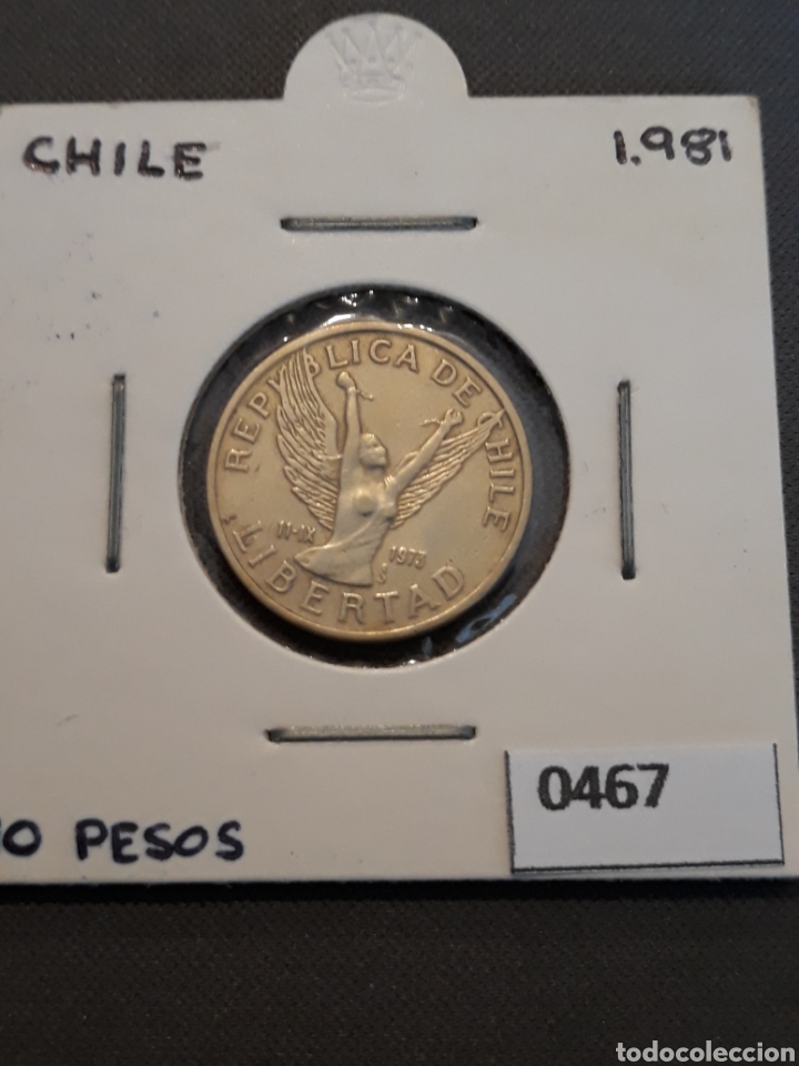 Monedas antiguas de Am&eacute;rica: Chile 10 pesos 1981 - Foto 1