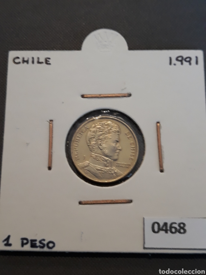Monedas antiguas de Am&eacute;rica: Chile 1 peso 1992 - Foto 1