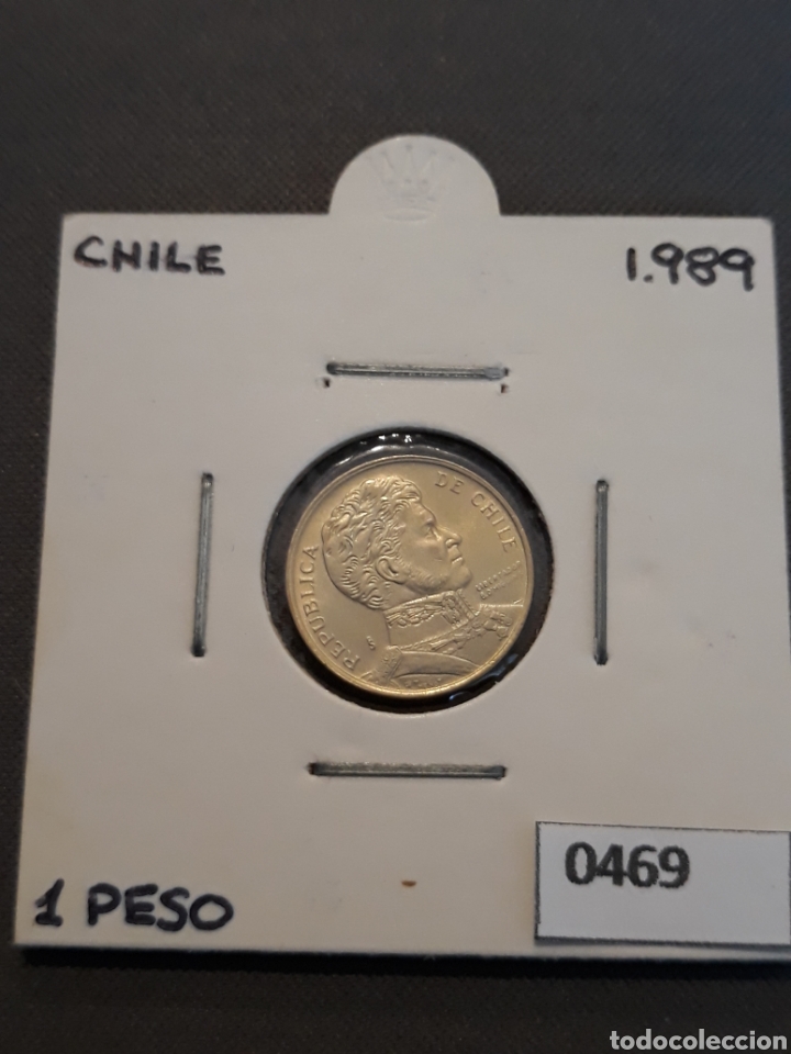 Monedas antiguas de Am&eacute;rica: Chile 1 peso 1989 - Foto 1