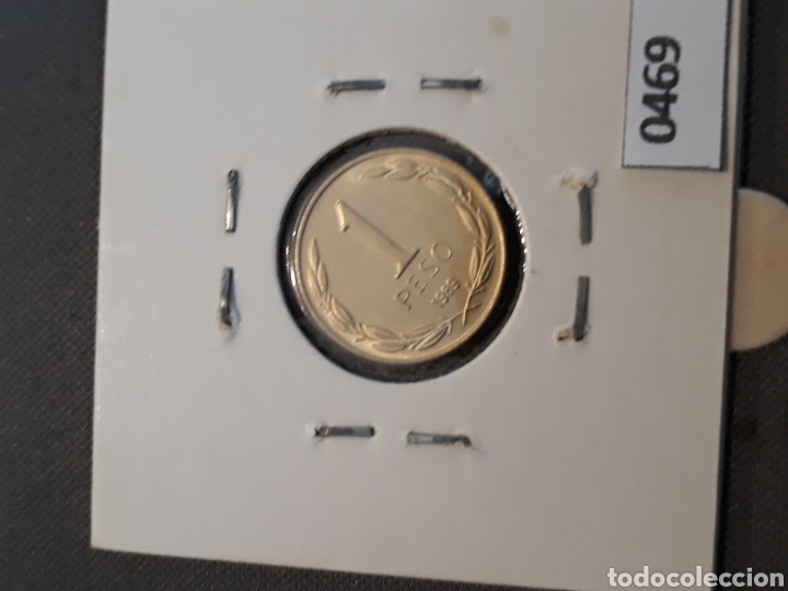 Monedas antiguas de Am&eacute;rica: Chile 1 peso 1989 - Foto 2