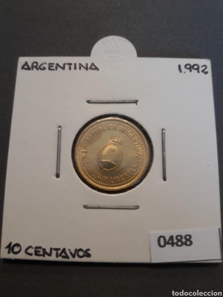 Monedas antiguas de Am&eacute;rica: Argentina 10 centavos 1992 - Foto 1