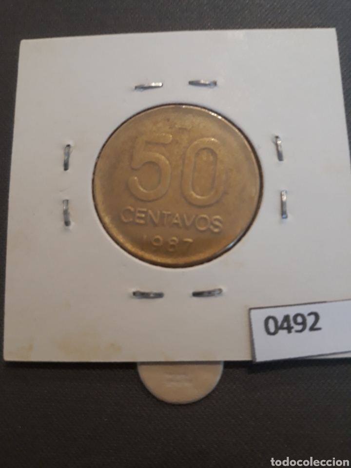 Monedas antiguas de Am&eacute;rica: Argentina 50 centavos 1987 - Foto 2