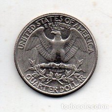 Monedas antiguas de América: USA. 1/4 DÓLAR. AÑO 1980 D. SIN CIRCULAR.. Lote 150132098