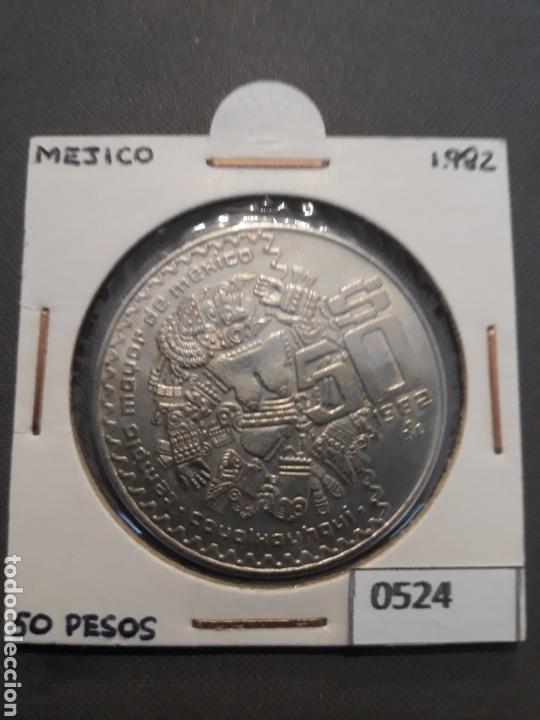 Monedas antiguas de Am&eacute;rica: M&eacute;xico 50 pesos 1982 - Foto 1