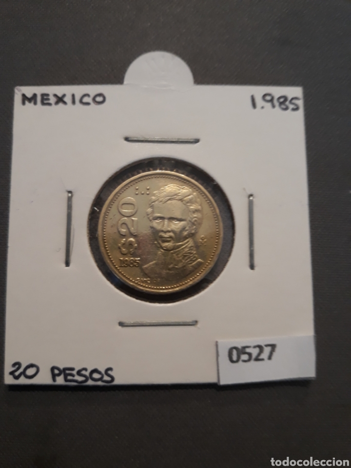 Monedas antiguas de Am&eacute;rica: M&eacute;xico 20 pesos 1985 - Foto 1