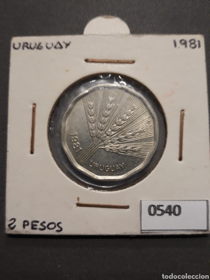 Monedas antiguas de Am&eacute;rica: Uruguay 2 pesos 1981 - Foto 1