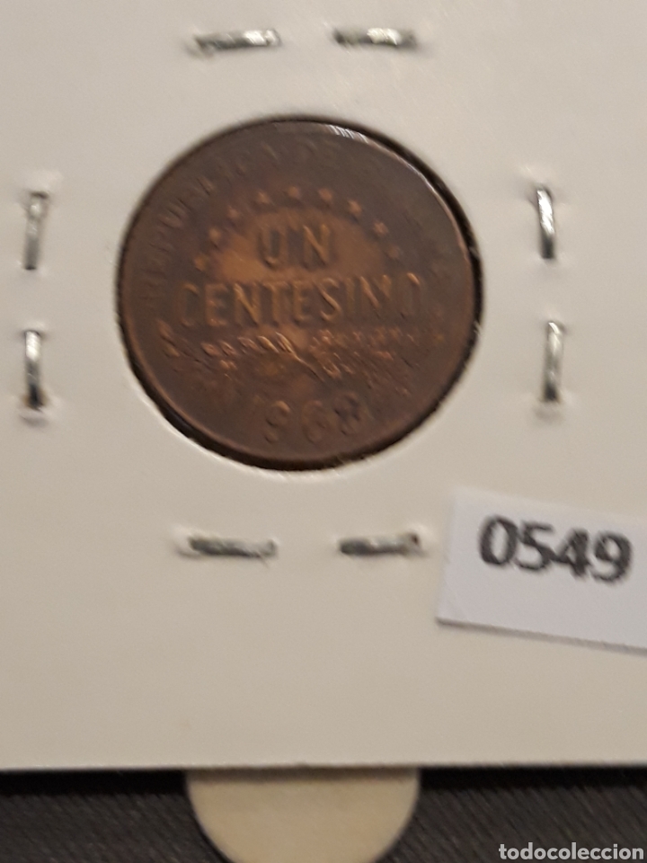 Monedas antiguas de Am&eacute;rica: Panam&aacute; 1 cent&eacute;simo 1968 - Foto 2