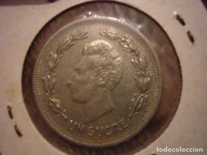 Monedas antiguas de Am&eacute;rica: ECUADOR - UN SUCRE 1977 - Foto 1