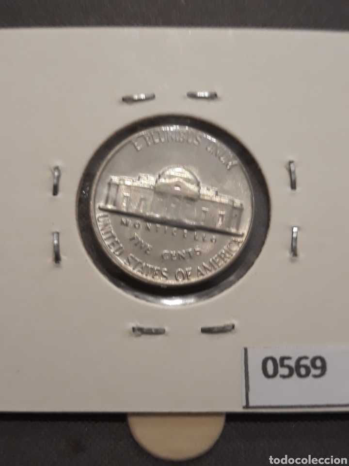 Monedas antiguas de Am&eacute;rica: USA 5 Centavos 1968 - Foto 2