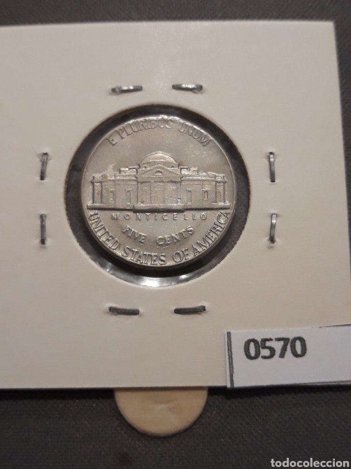 Monedas antiguas de Am&eacute;rica: USA 5 centavos 1973 - Foto 2