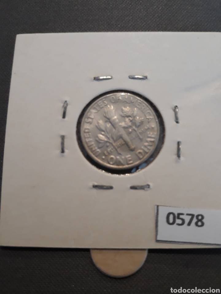 Monedas antiguas de Am&eacute;rica: USA 10 centavos 1977 - Foto 2