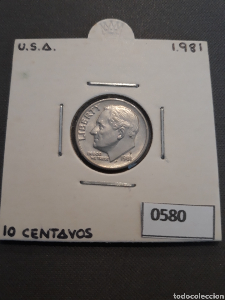 Monedas antiguas de Am&eacute;rica: USA 10 centavos 1981 - Foto 1