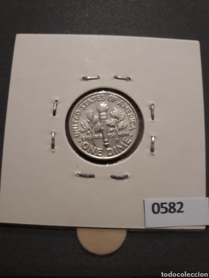 Monedas antiguas de Am&eacute;rica: USA 10 centavos 1993 - Foto 2