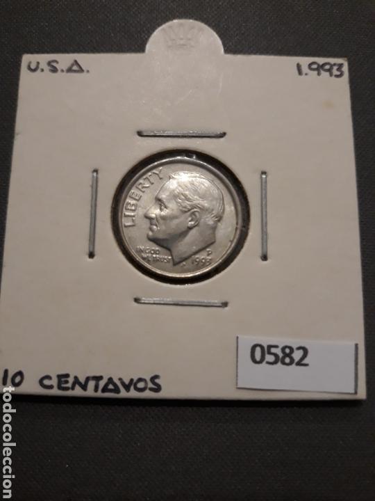 Monedas antiguas de Am&eacute;rica: USA 10 centavos 1993 - Foto 1