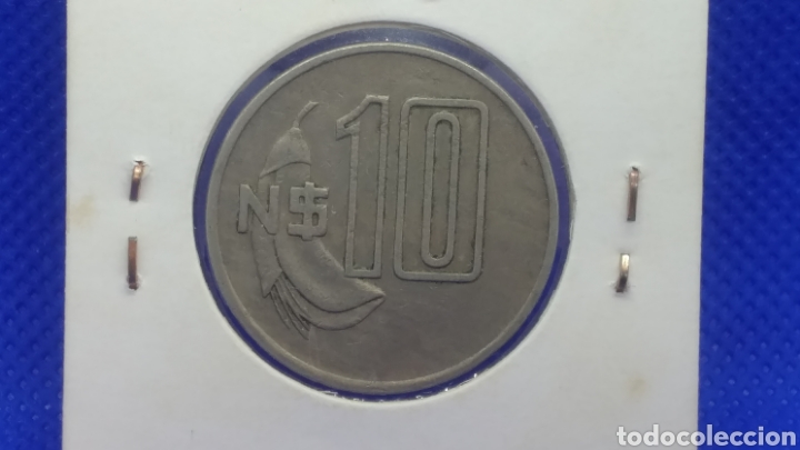 Monedas antiguas de Am&eacute;rica: URUGUAY 10 PESOS 1981 - Foto 2
