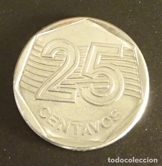 Monedas antiguas de Am&eacute;rica: BRASIL 25 CENTAVOS 1994 - Foto 2