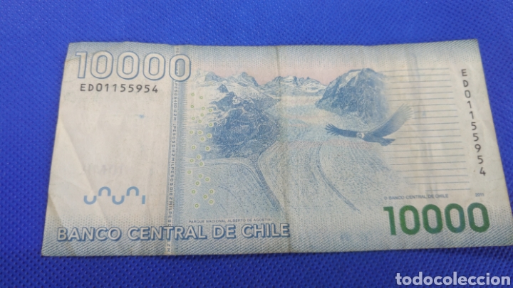 Monedas antiguas de Am&eacute;rica: CHILE 10000 PESOS 2011 - Foto 2