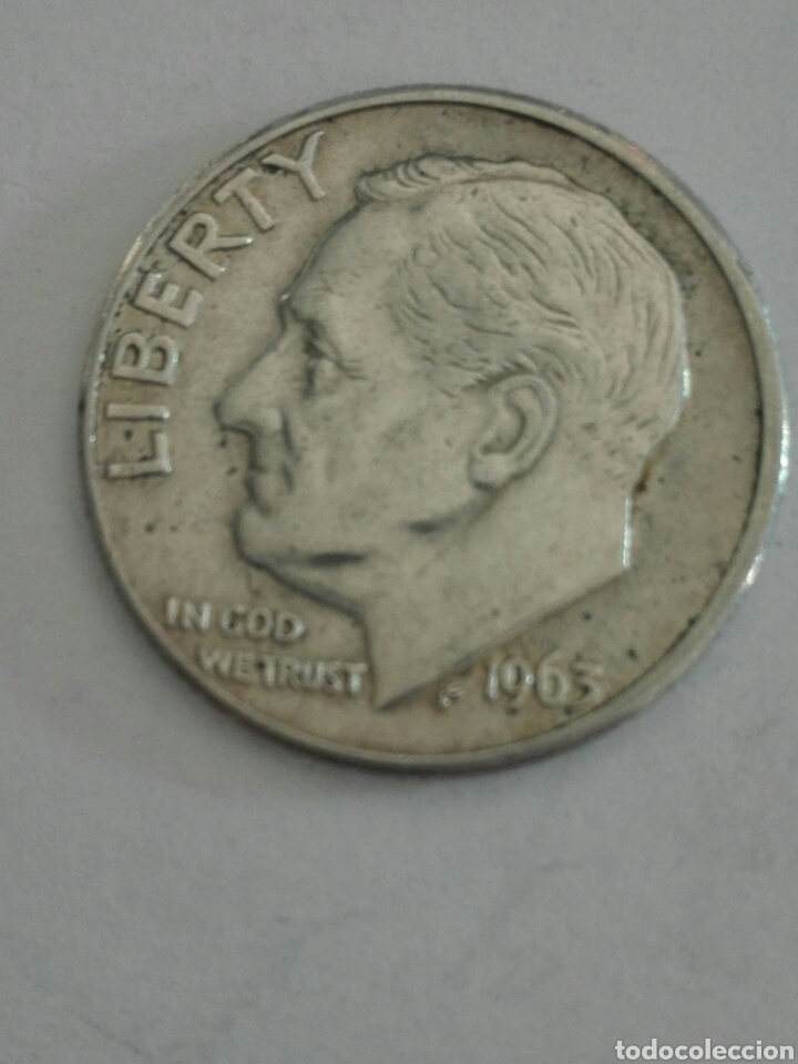 Moneda De Estados Unidos 1 Dime 10 Centavos Ro Comprar Monedas moneda-de-estados-unidos-1-dime-10-centavos-ro-comprar-monedas