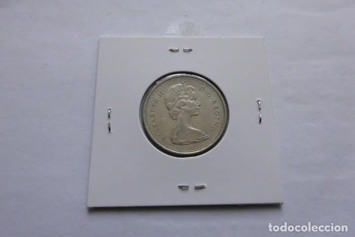 Monedas antiguas de Am&eacute;rica: Canada 25 Cents 1974 - Foto 2