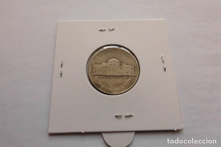 Monedas antiguas de Am&eacute;rica: Usa 5  Centavos 1939 - Foto 2