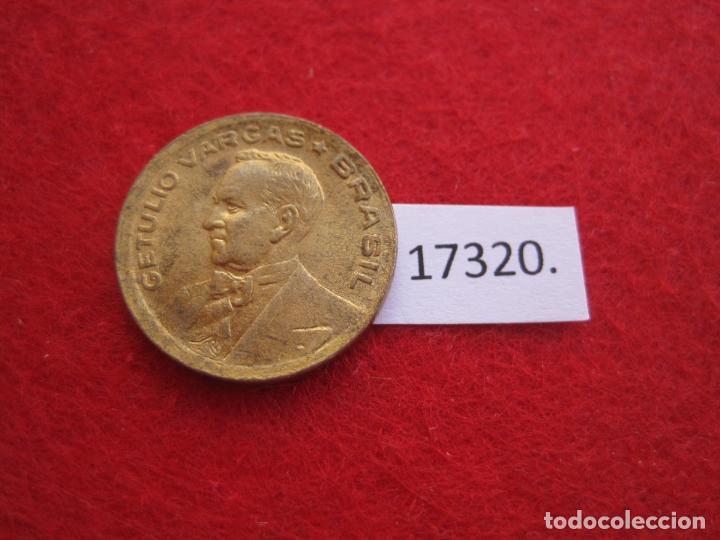 Monedas antiguas de Am&eacute;rica: Brasil 20 centavos 1945 - Foto 1