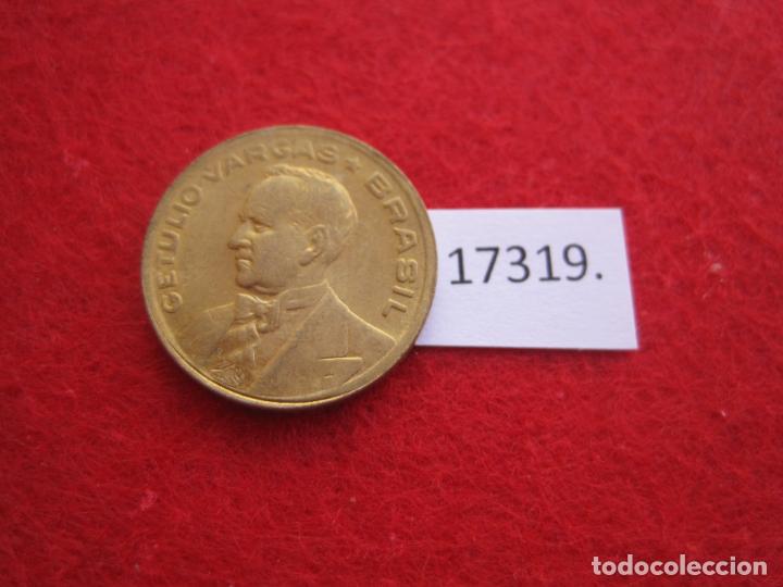 Monedas antiguas de Am&eacute;rica: Brasil 20 centavos 1945 - Foto 1